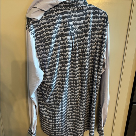 Jolly Gear triple crown button down sun hoodie M/L $95 - Picture 9 of 12